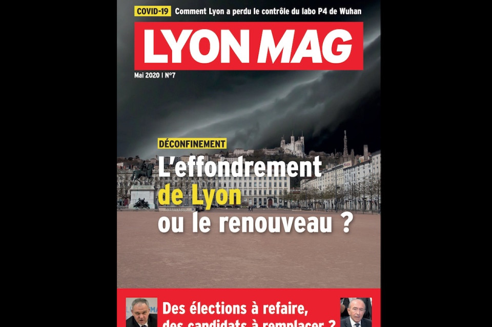 Quel avenir pour Lyon après le déconfinement, en Une de LyonMag !