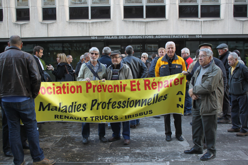 Amiante chez Renault-Trucks : l’audience de départage prévue ce mardi devant les prud’hommes de Lyon