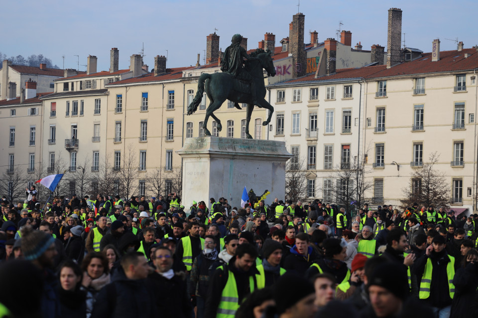 Gilets jaunes, acte X : le centre-ville saturé à Lyon, opération péage gratuit à Tarare et Villefranche (MàJ)