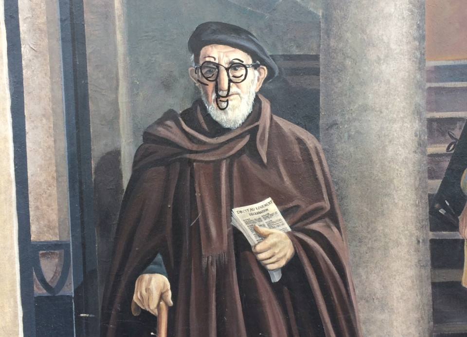 La Fresque des Lyonnais taguée pour la 3ème fois en un peu plus d'un mois