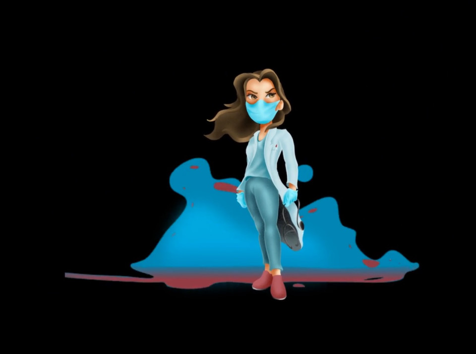 Lyon : une projection murale itinérante ce vendredi pour rendre hommage aux acteurs de la lutte contre l’épidémie