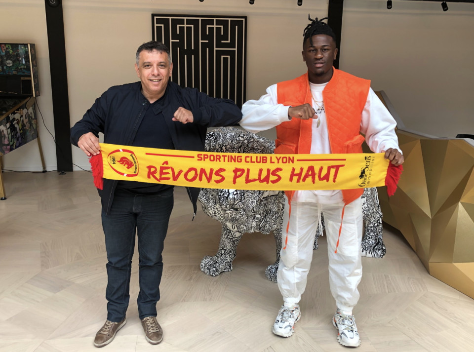 National : Landry Nomel, nouvel attaquant du Sporting Club de Lyon