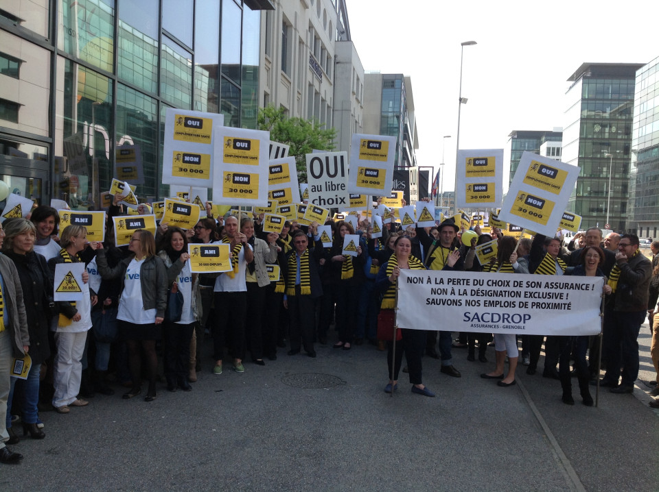 Lyon : les courtiers en assurance ind&eacute;pendants manifestent ce lundi