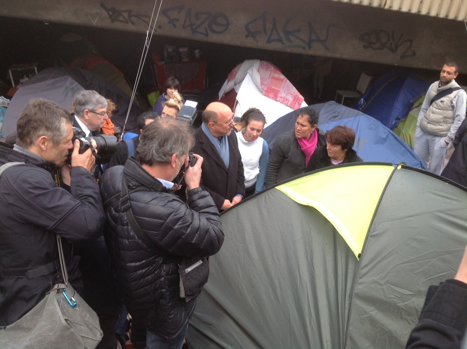 Albanais de l'autopont de Perrache : la justice ordonne l'évacuation du campement