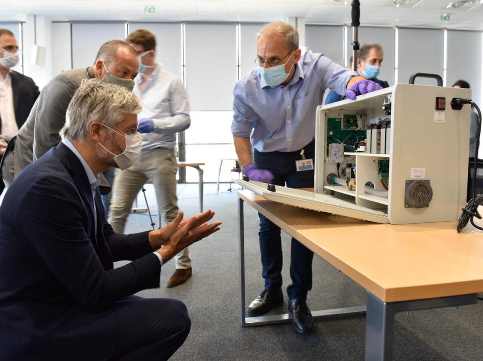 La Région Auvergne-Rhône-Alpes dévoile un projet pour produire des respirateurs