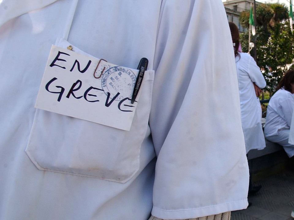 Les médecins généralistes dans la rue 