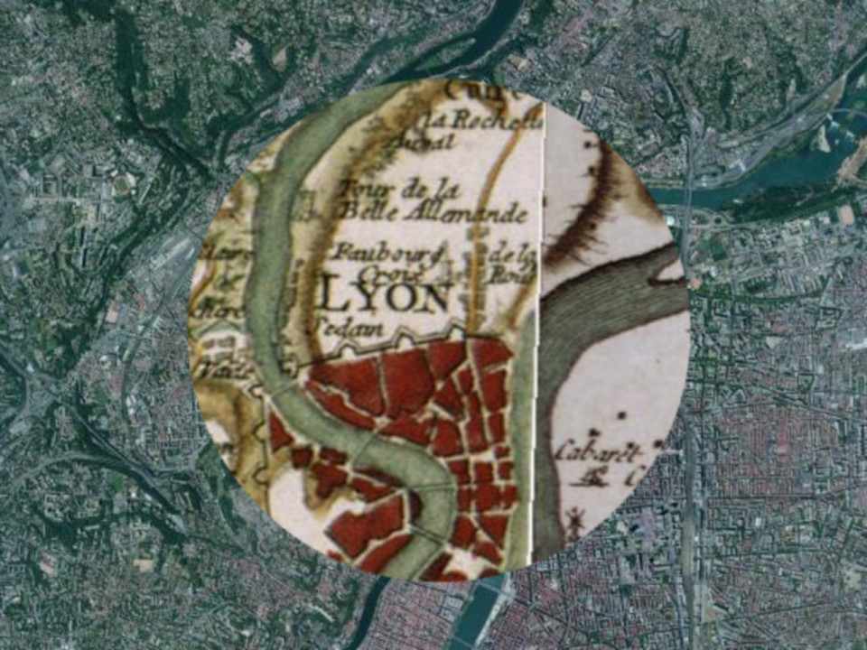 Remonter le temps à Lyon grâce aux nouvelles cartes de l’IGN