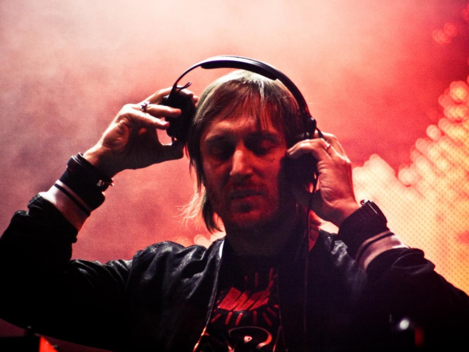 David Guetta en concert à Lyon en 2016