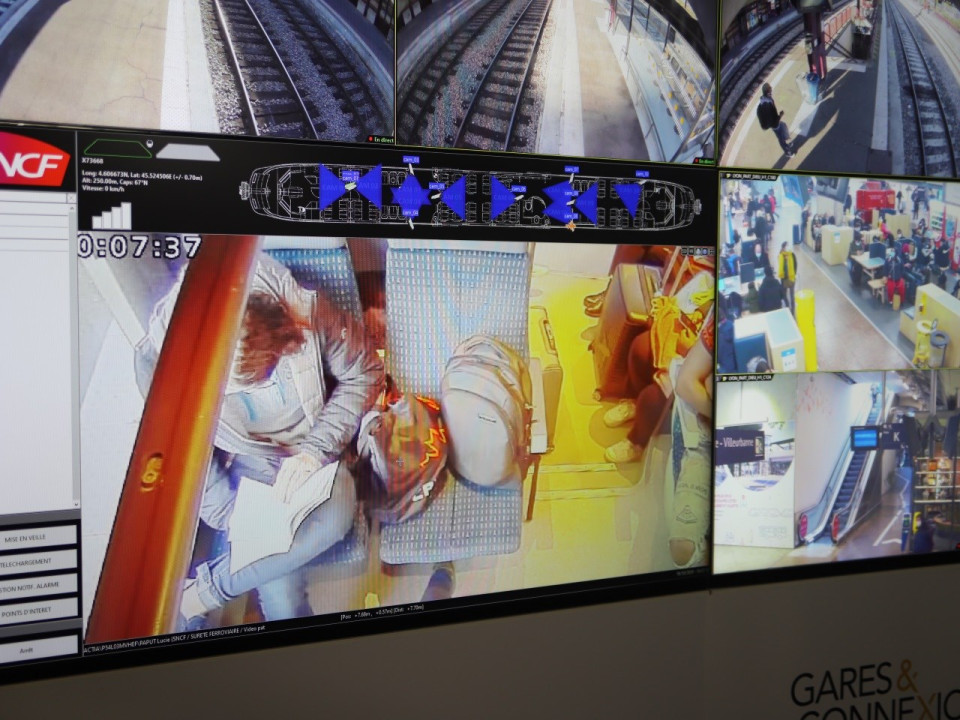 Lyon : la Région lance le premier système de vidéoprotection en direct des TER
