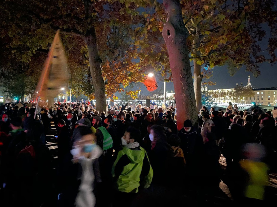 Lyon : nouvelle manifestation contre la loi Sécurité globale
