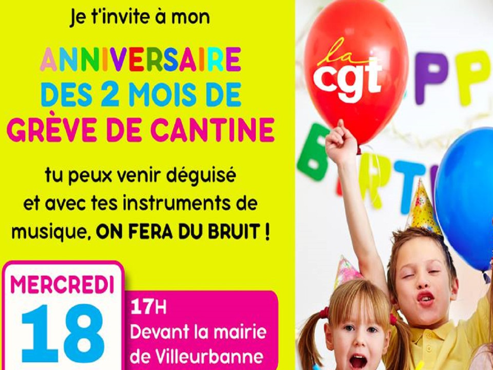 Villeurbanne : les parents d’élèves manifestent ce mercredi après deux mois de grève des cantines