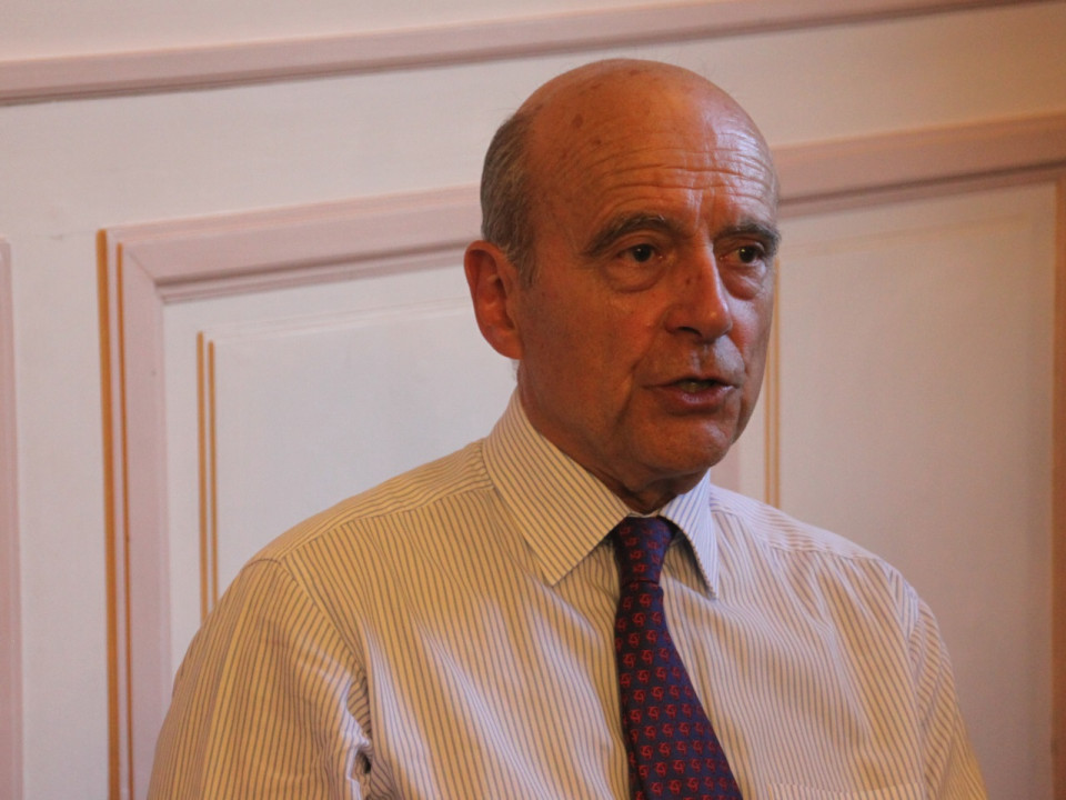 Primaire des Républicains : visite de campagne d'Alain Juppé à Lyon