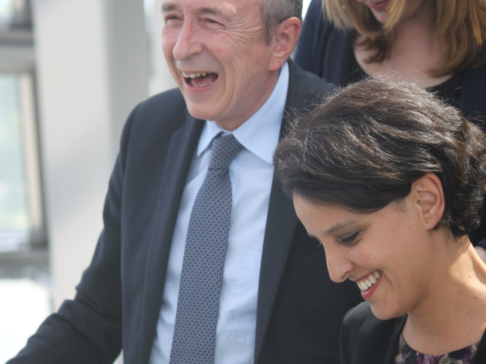 Gérard Collomb juge "normale" la défaite de Najat Vallaud-Belkacem aux législatives