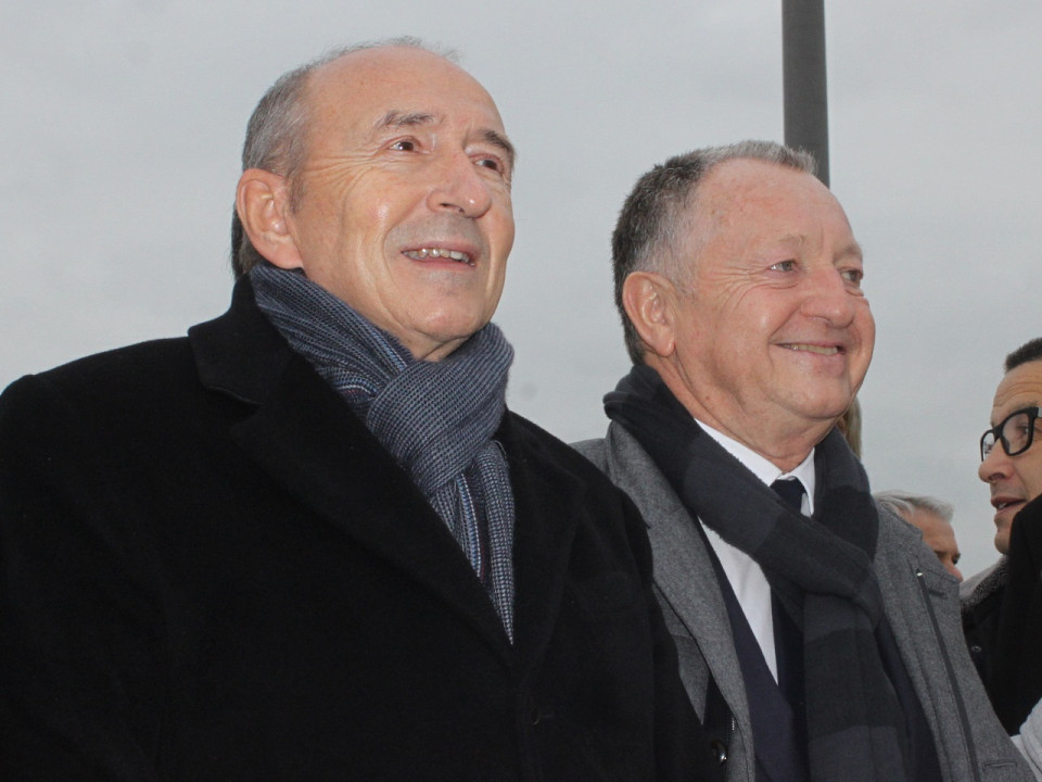 LOU à Gerland : Collomb et Aulas satisfaits de l'entrevue avec Ginon