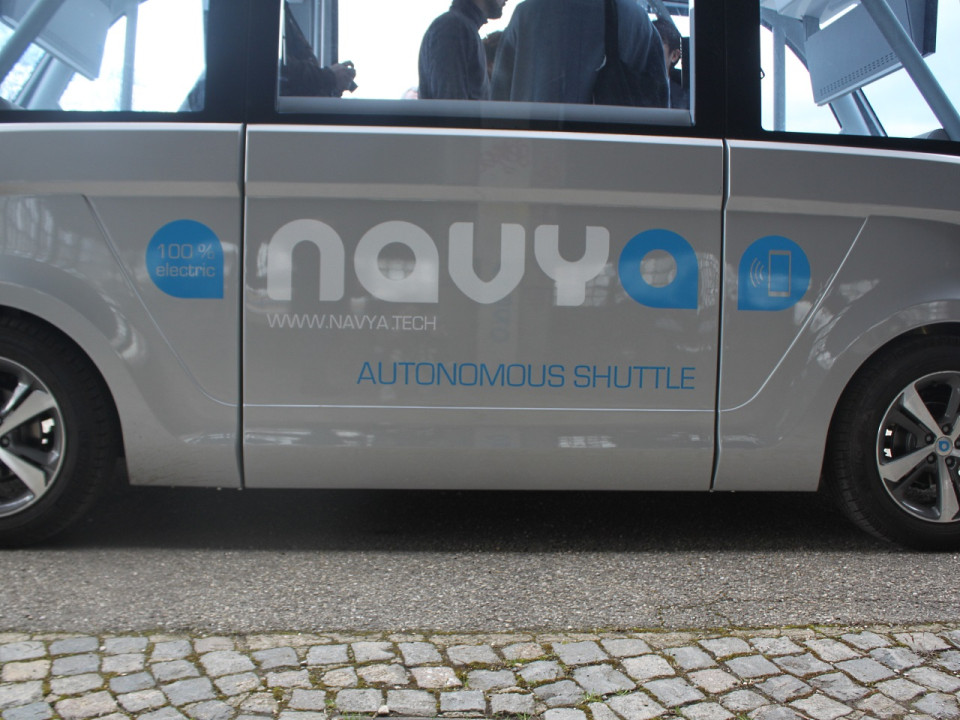 NAVYA présente son nouveau véhicule au CES de Las Vegas