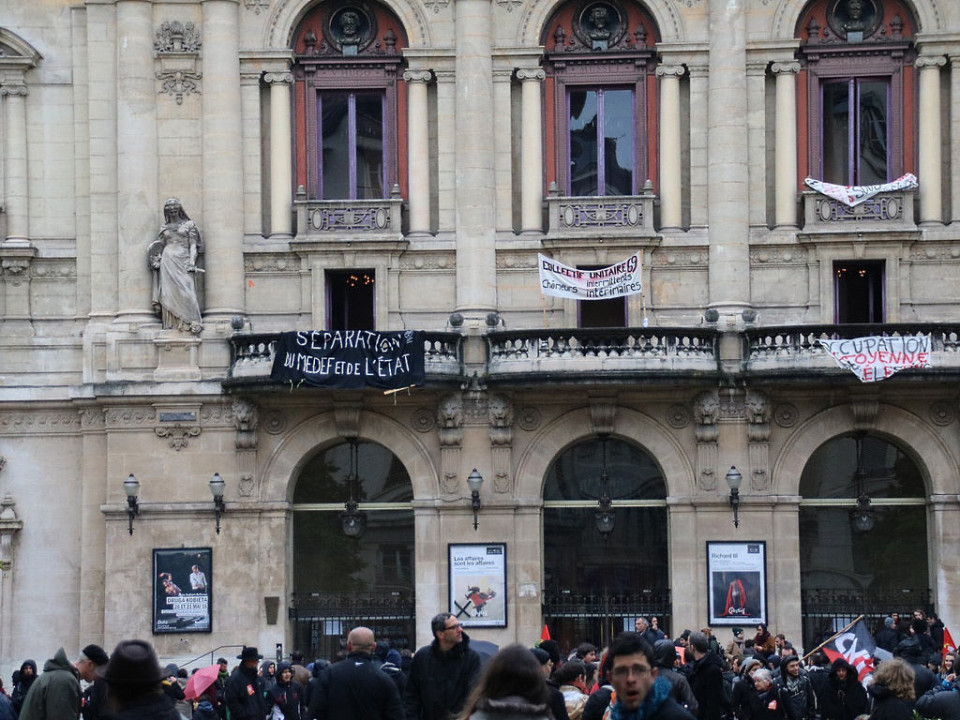 Lyon : les intermittents quittent les Célestins
