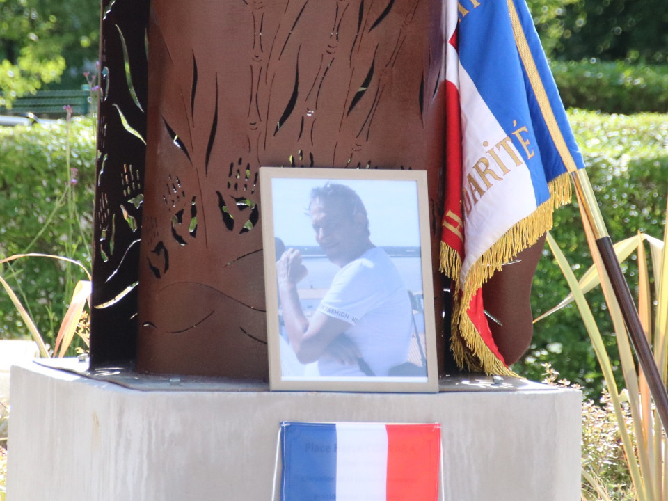 Le jardin hommage à Hervé Cornara pillé à Fontaines-sur-Saône