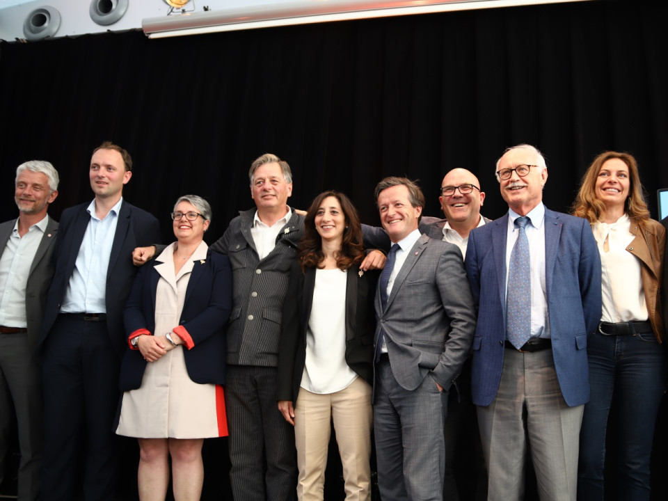 Les députés LREM du Rhône ont fêté leur "première année de découverte et d'apprentissage"