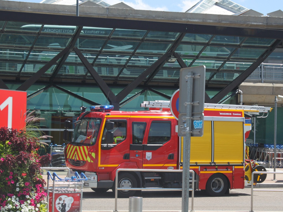 Une fuite de liquide dangereux à l’aéroport Lyon Saint-Exupéry