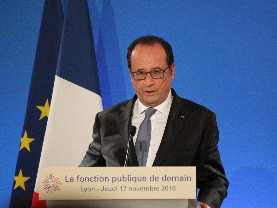 François Hollande en visite à Lyon ce mercredi