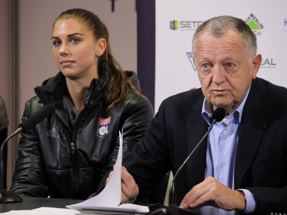 OL féminin : transfert régularisé pour Alex Morgan qui pourra jouer samedi