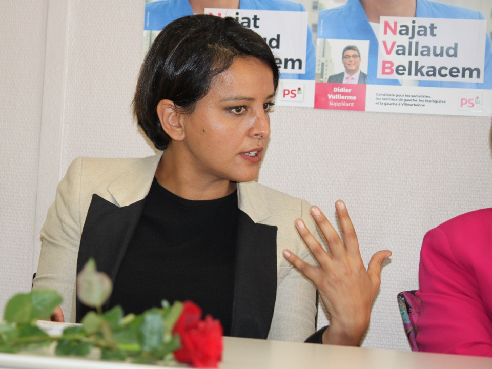 Législatives : "rien n'est joué, je l'emporterai", promet Najat Vallaud-Belkacem