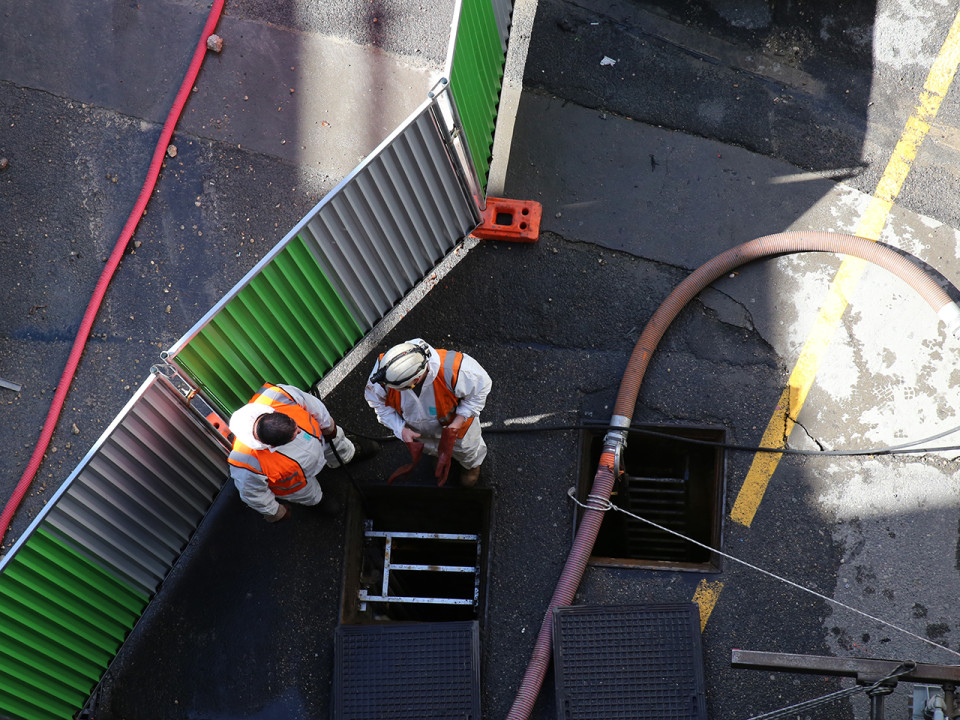 Bagarre entre ouvriers sur un chantier de Bron