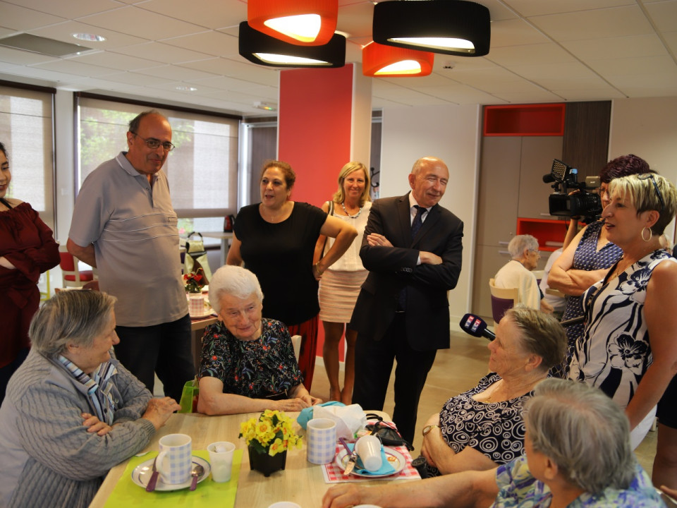 Gérard Collomb : "A Lyon, on est prêt pour les épisodes de canicule"