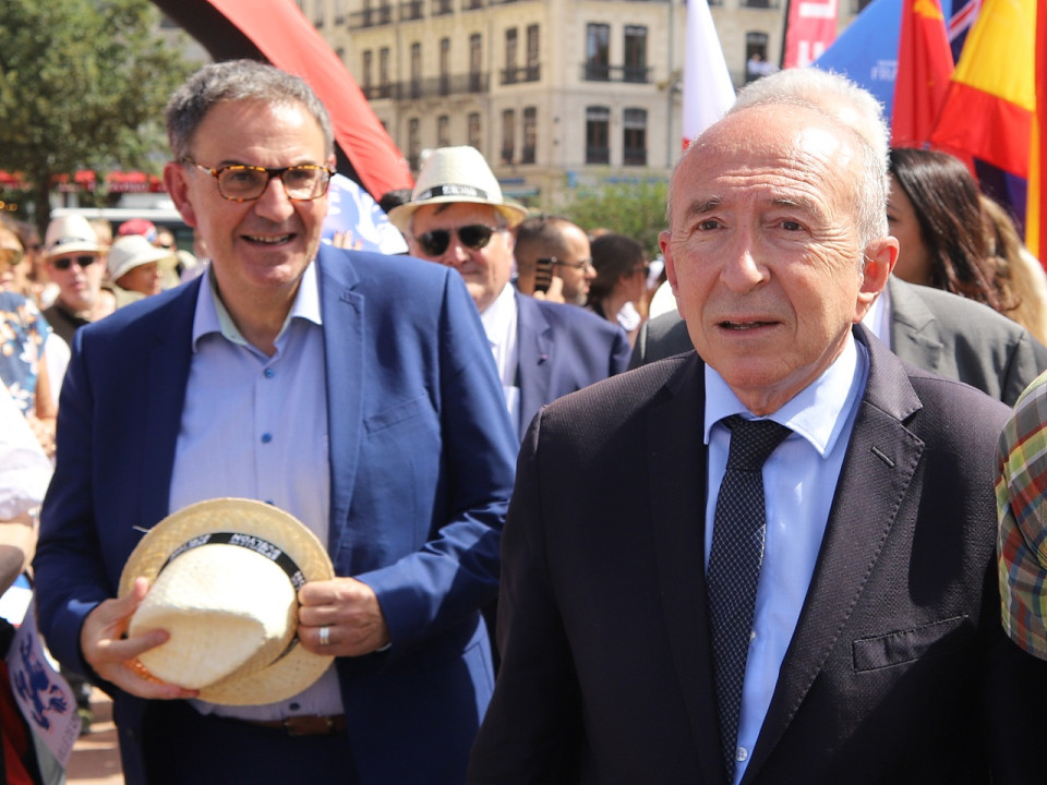 Voeux aux Lyonnais des candidats pour 2020 : Gérard Collomb les obsède !