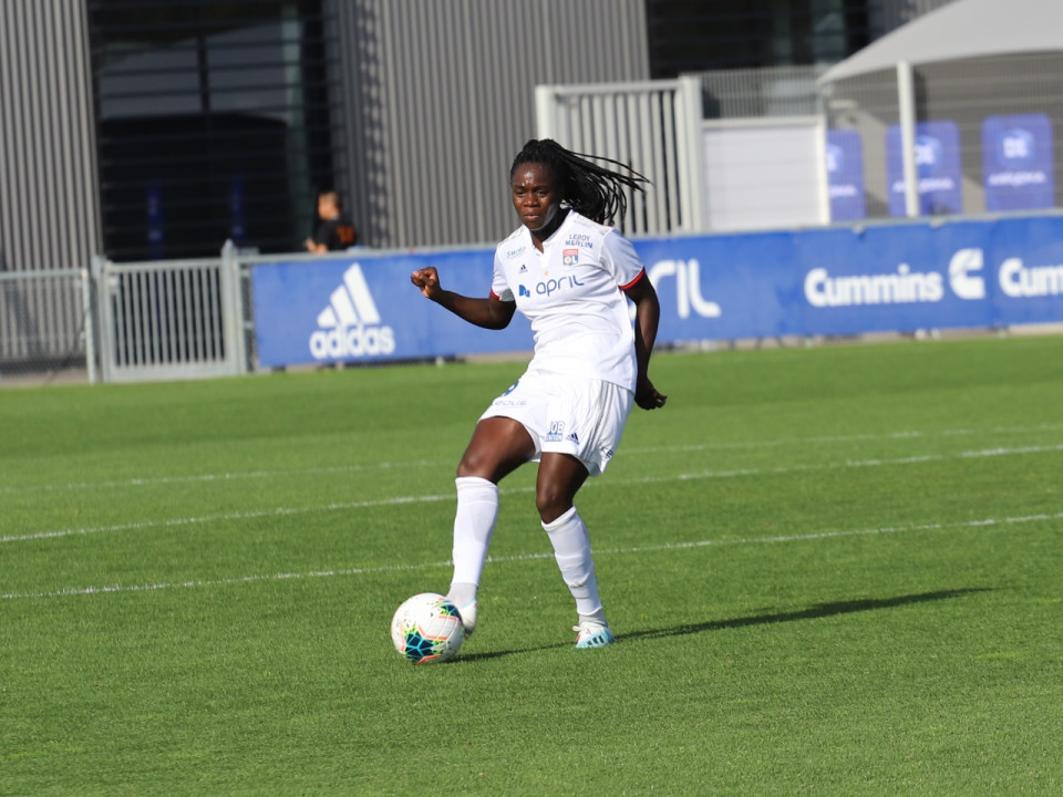 OL féminin : Griedge Mbock absente au moins cinq mois