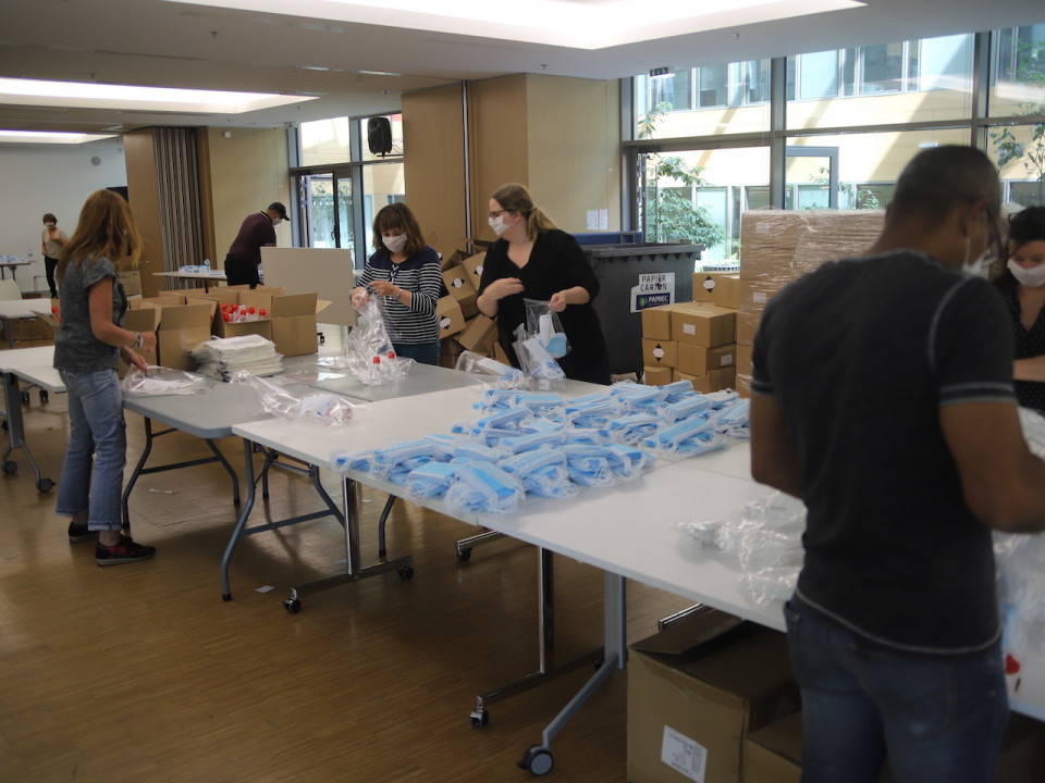 Distribution des masques par la mairie de Lyon : quelle organisation ?