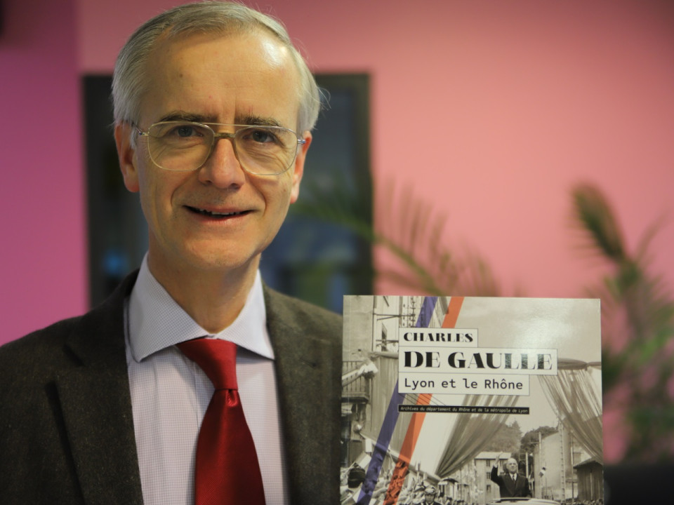 Bruno Galland : "Le lien du général De Gaulle avec Lyon et le Rhône, une exposition début 2021"