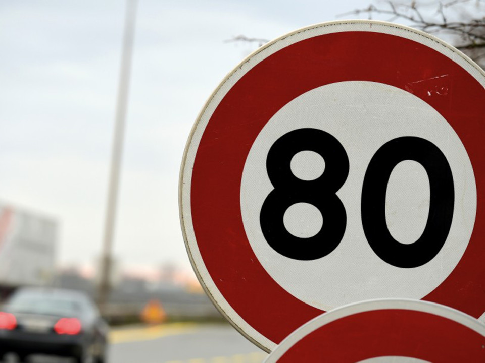 Limitation à 80km/h : levez le pied dès ce dimanche dans le Rhône !
