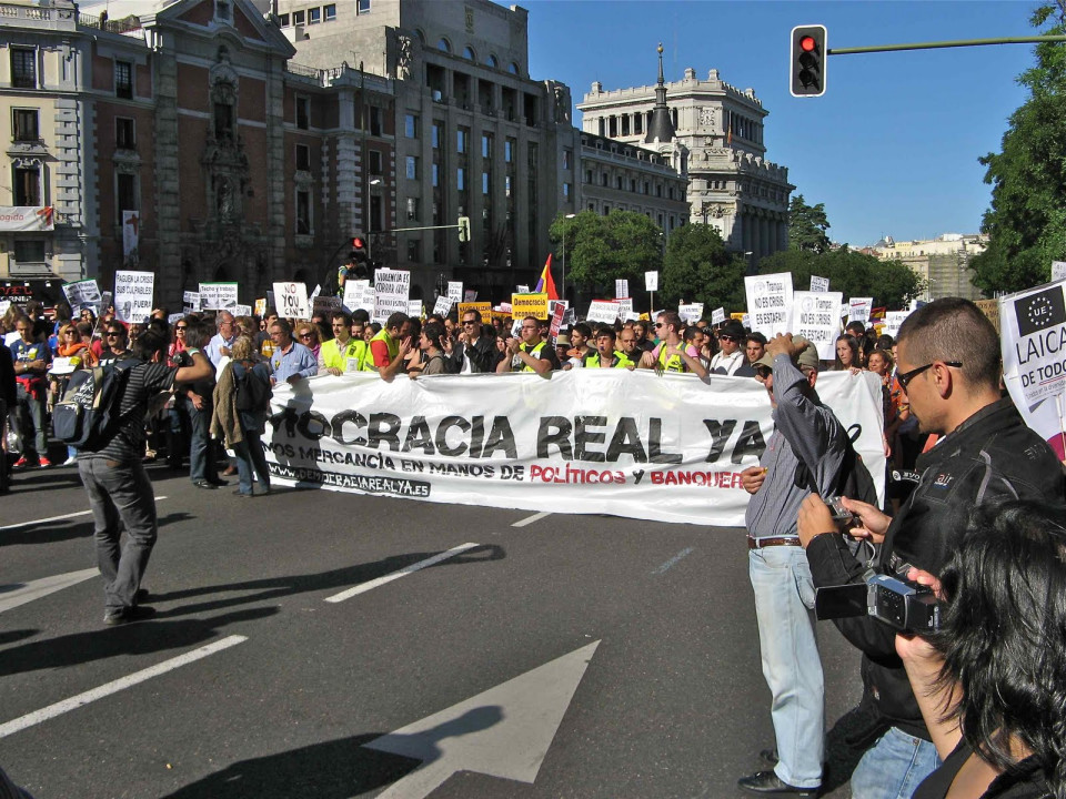 « Democracia Real Ya! » débarque à Lyon