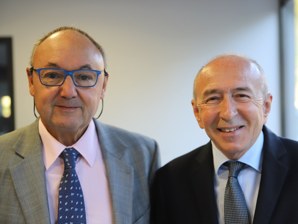 Gérard Collomb : "Pour rassembler largement, il faut avoir le soutien de LREM et du MoDem"