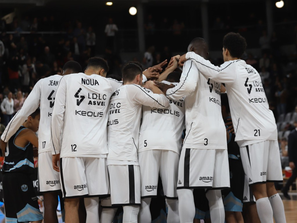 Un cas de Covid-19 recensé chez l'ASVEL avant la reprise de la Jeep Elite