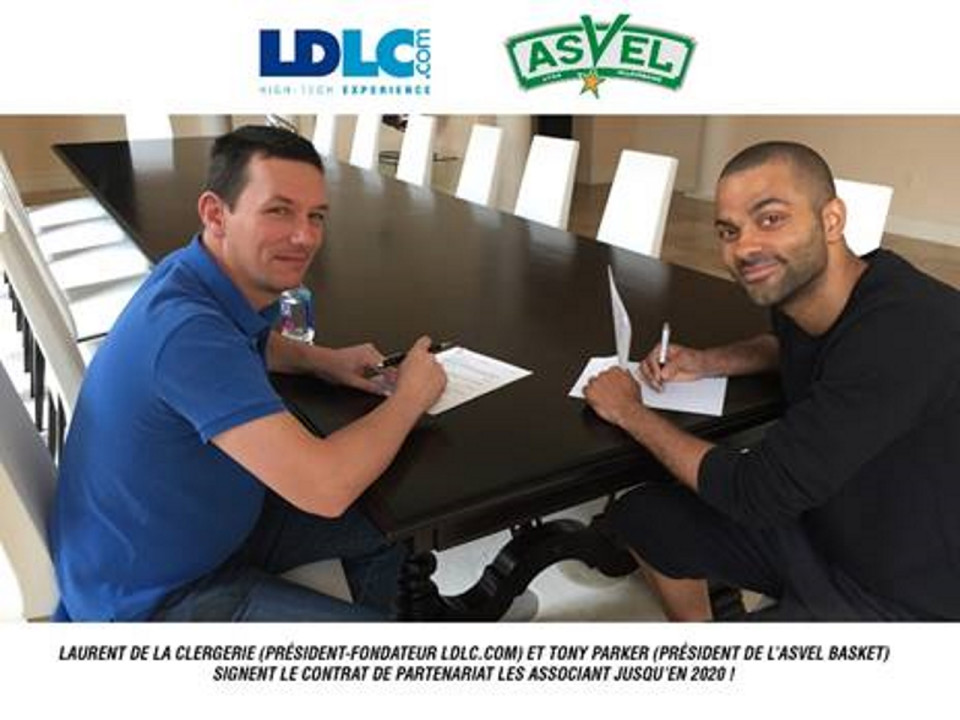 LDLC restera sponsor principal de l’ASVEL jusqu’en 2020