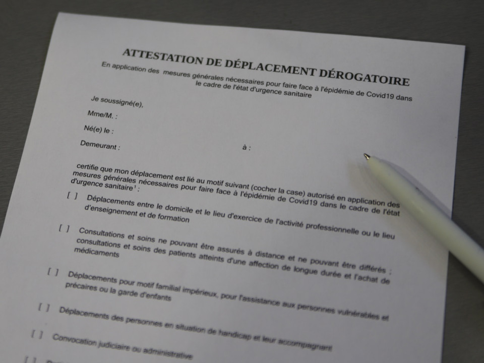 Couvre-feu à Lyon : l'attestation de sortie est désormais disponible