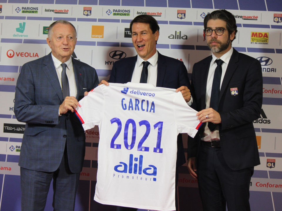 Rudi Garcia :  "Retrouver un rang plus conforme à ce que l'OL aspire"