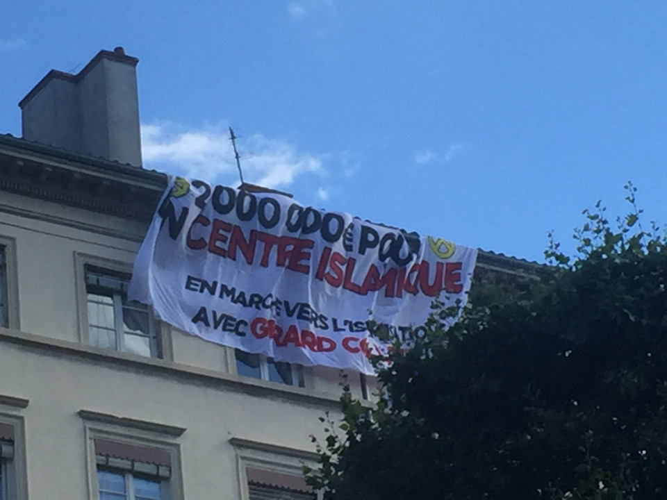 IFCM : les identitaires perturbent le défilé du 14 juillet à Lyon