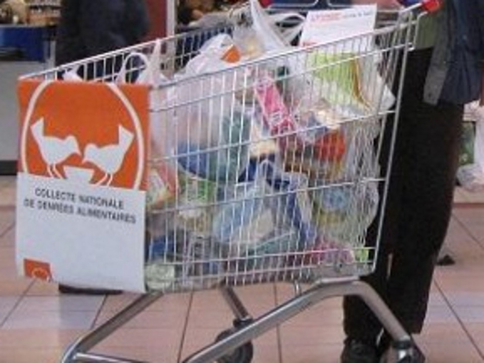 Coup d’envoi de deux jours de collecte pour la Banque alimentaire du Rhône