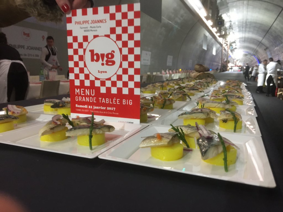 Tunnel du goût : les invendus offerts à une association pour les SDF