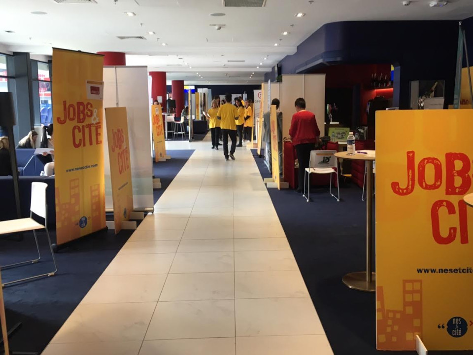 Le Parc OL accueillait la 10e édition de "Jobs&Cite Stadium"