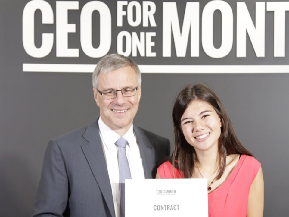 Camille, 22 ans, lyonnaise, et PDG d’Adecco durant un mois !