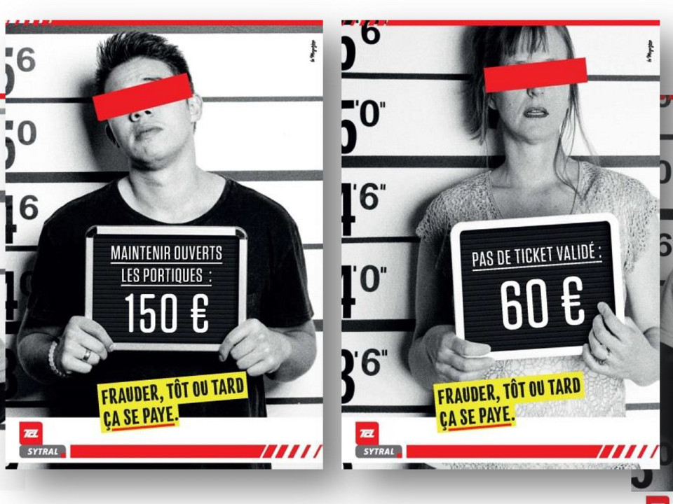 "La fraude, tôt ou tard, ça se paye" : la nouvelle campagne de sensibilisation des TCL