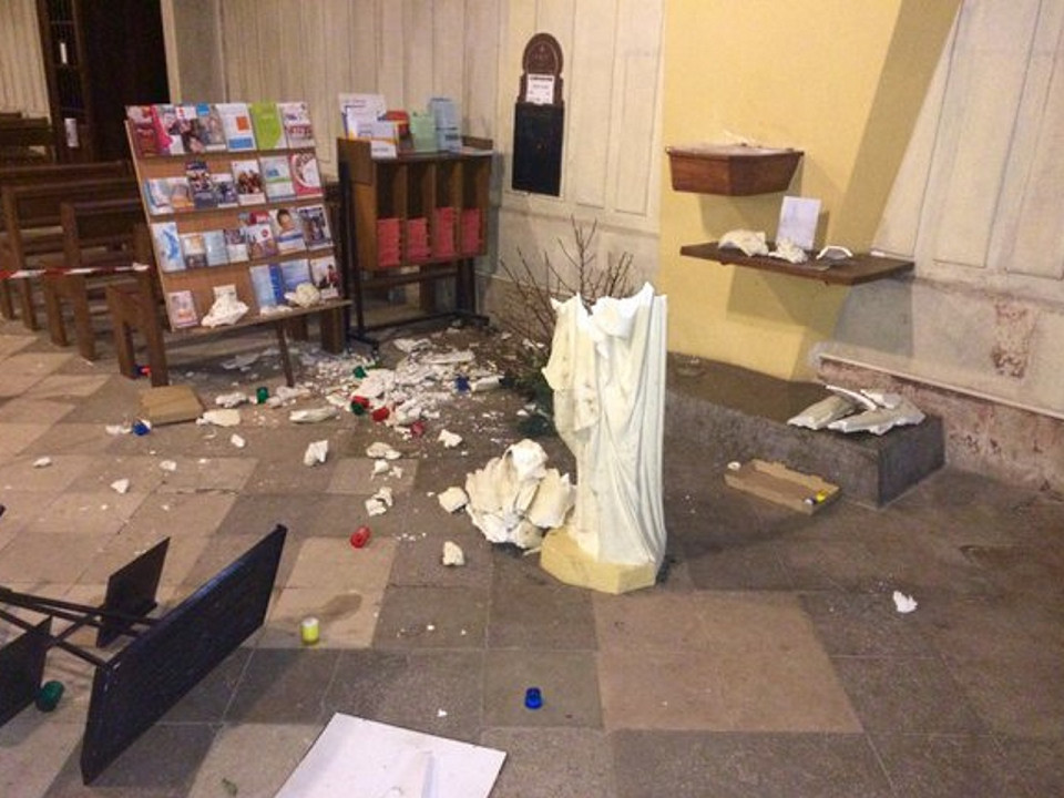 Lyon : des statues vandalisées à répétition dans les églises du 6e