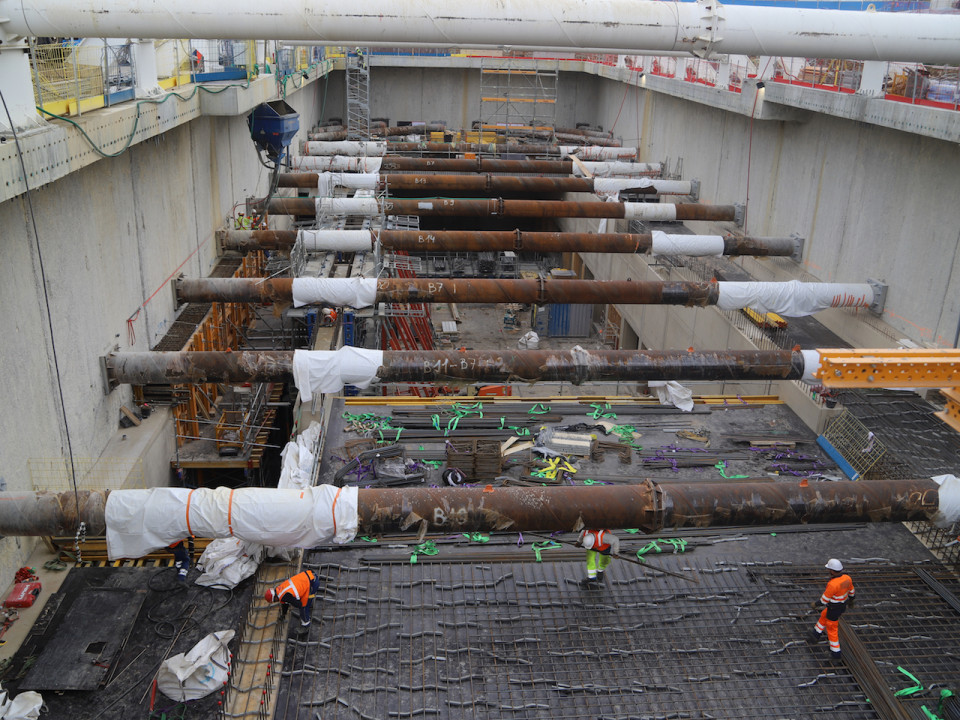 Prolongement du métro B : le premier kilomètre creusé au sud de Lyon