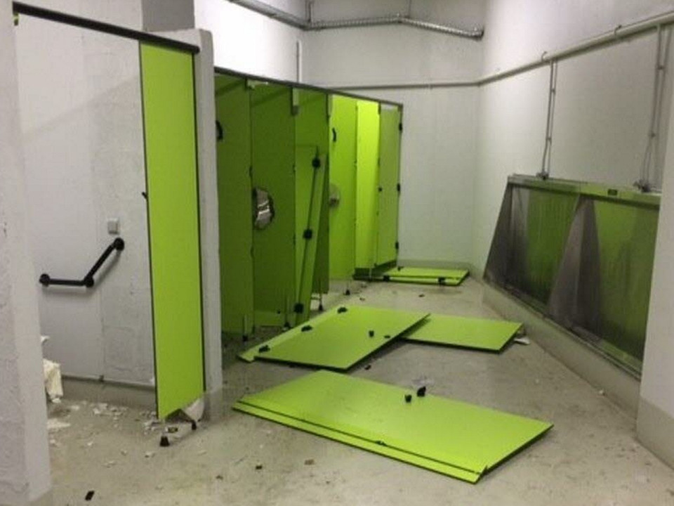 ASSE-OL : des supporters lyonnais présents à Geoffroy-Guichard ont commis des dégradations