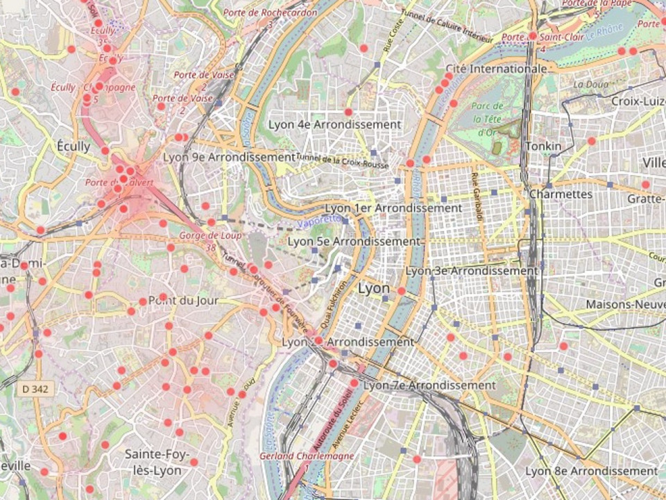 Plus de 500 endroits &agrave; risques pour les animaux dans l&rsquo;agglom&eacute;ration lyonnaise