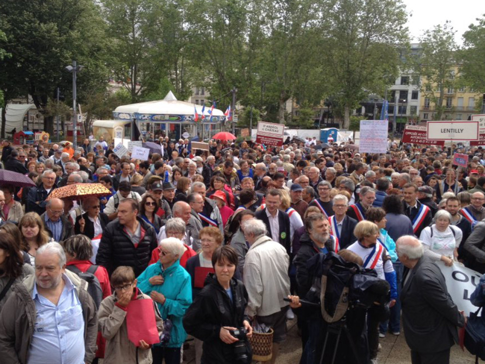 A45 : un millier d’opposants réunis ce samedi